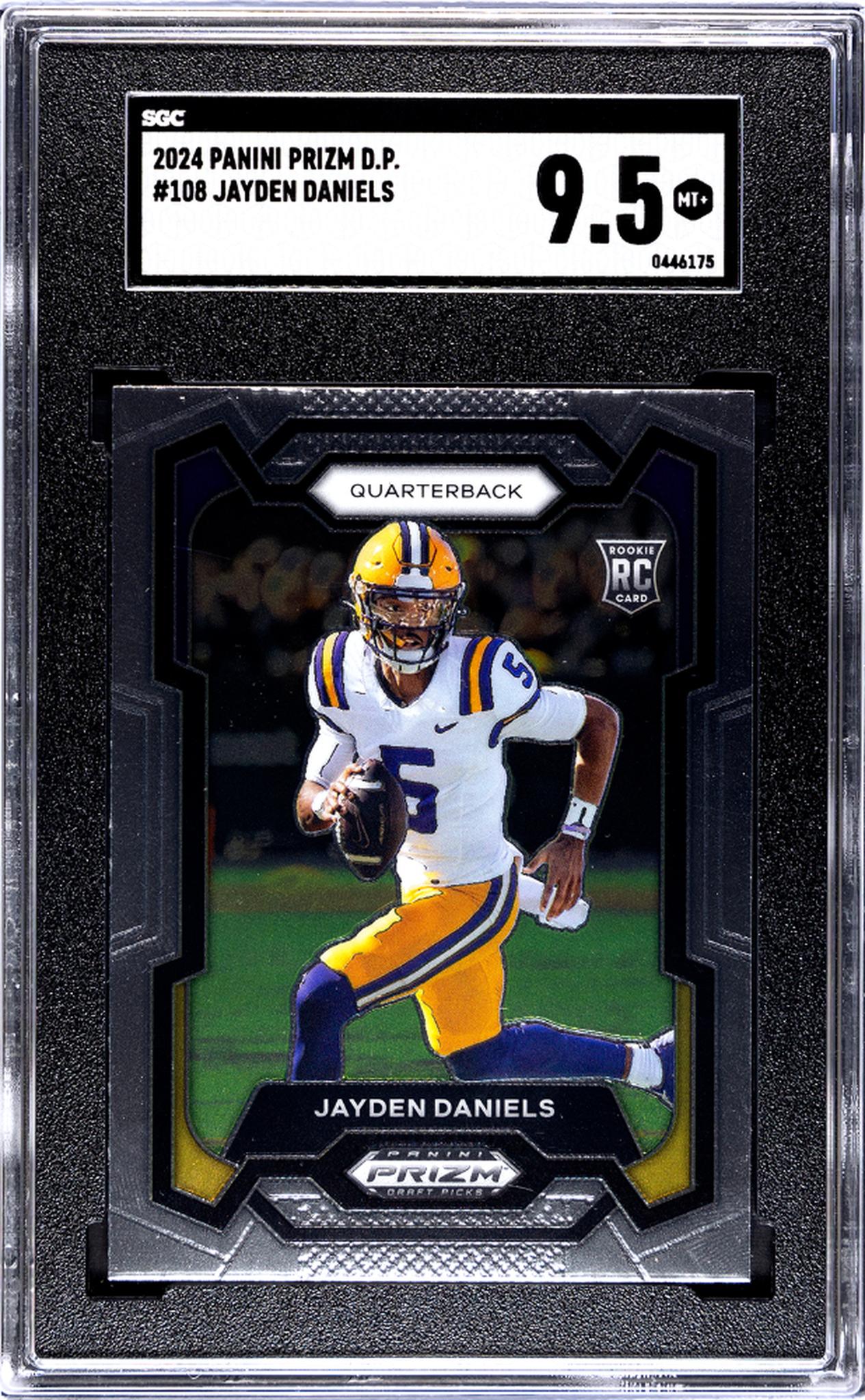 2024 Prizm #108 Jayden Daniels SGC 9.5