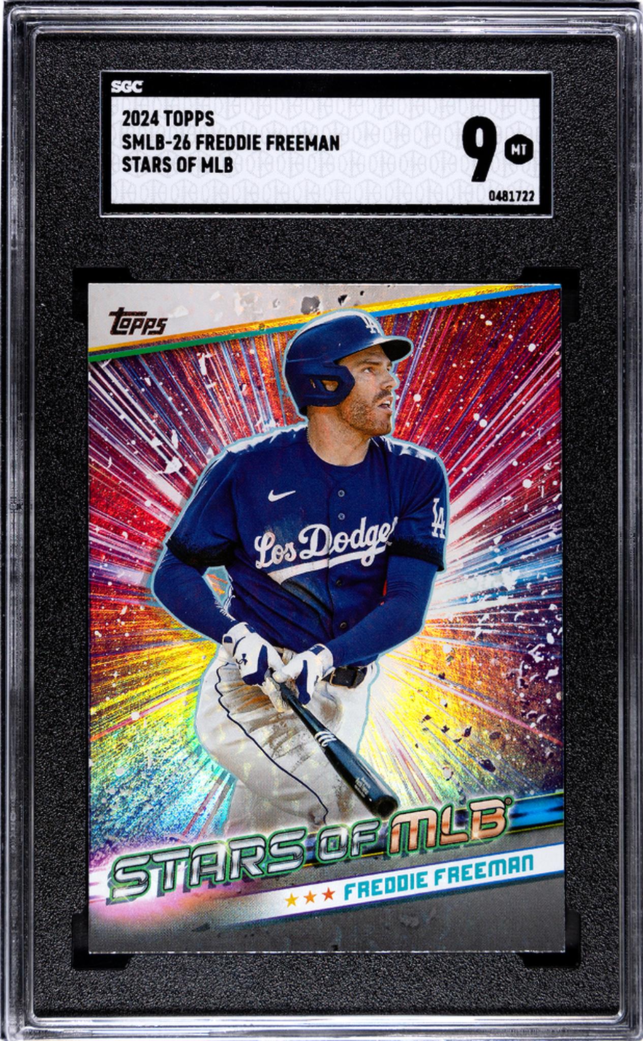 2024 Topps Stars of MLB Freddie Freeman #SMLB-26 SGC 9
