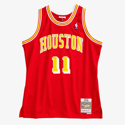 Mitchell & Ness Yao Ming Red Houston Rockets 2004/05 Hardwood Classics Swingman Player Jersey