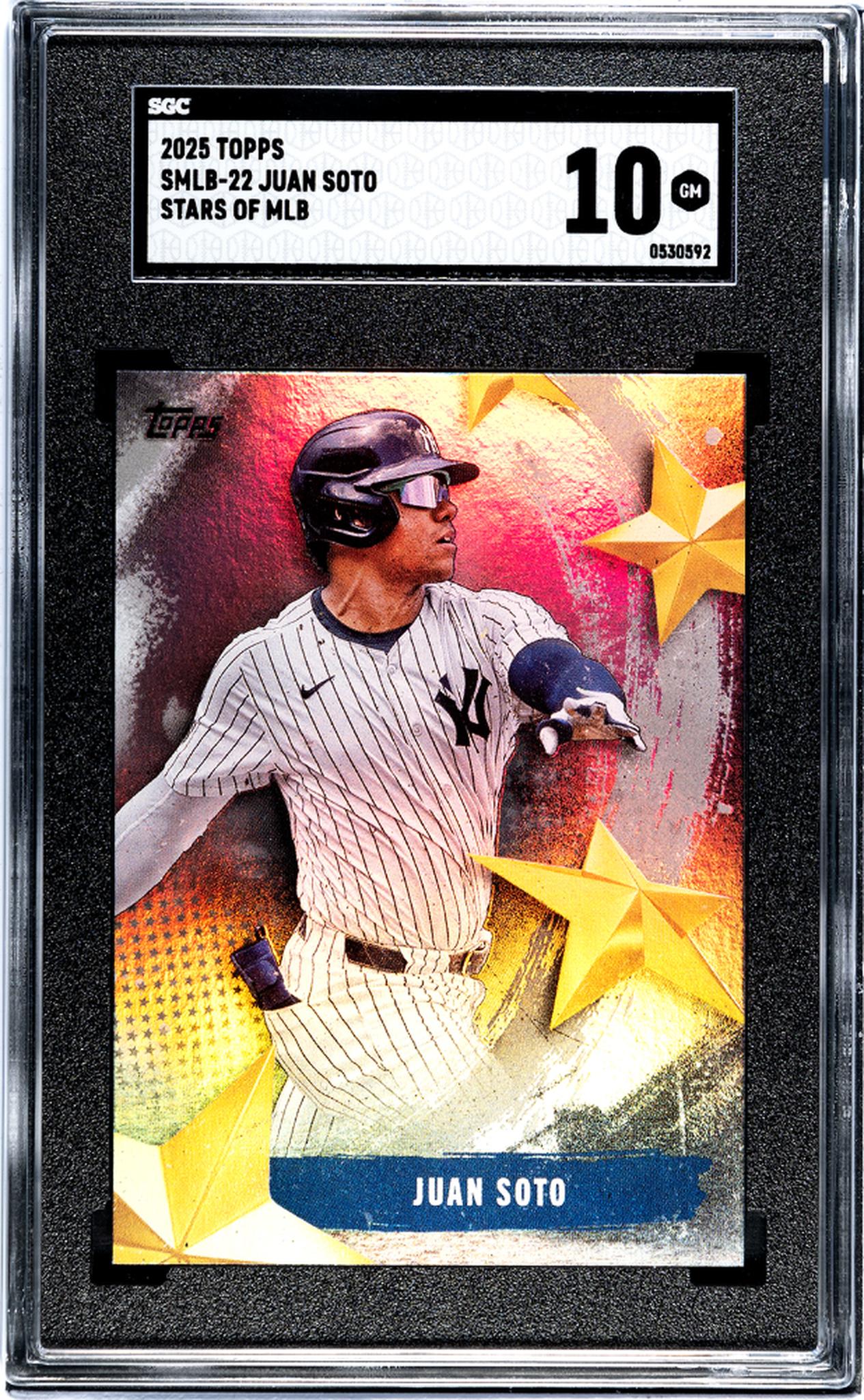 2025 Topps #SMLB-22 Juan Soto Stars of MLB SGC 10