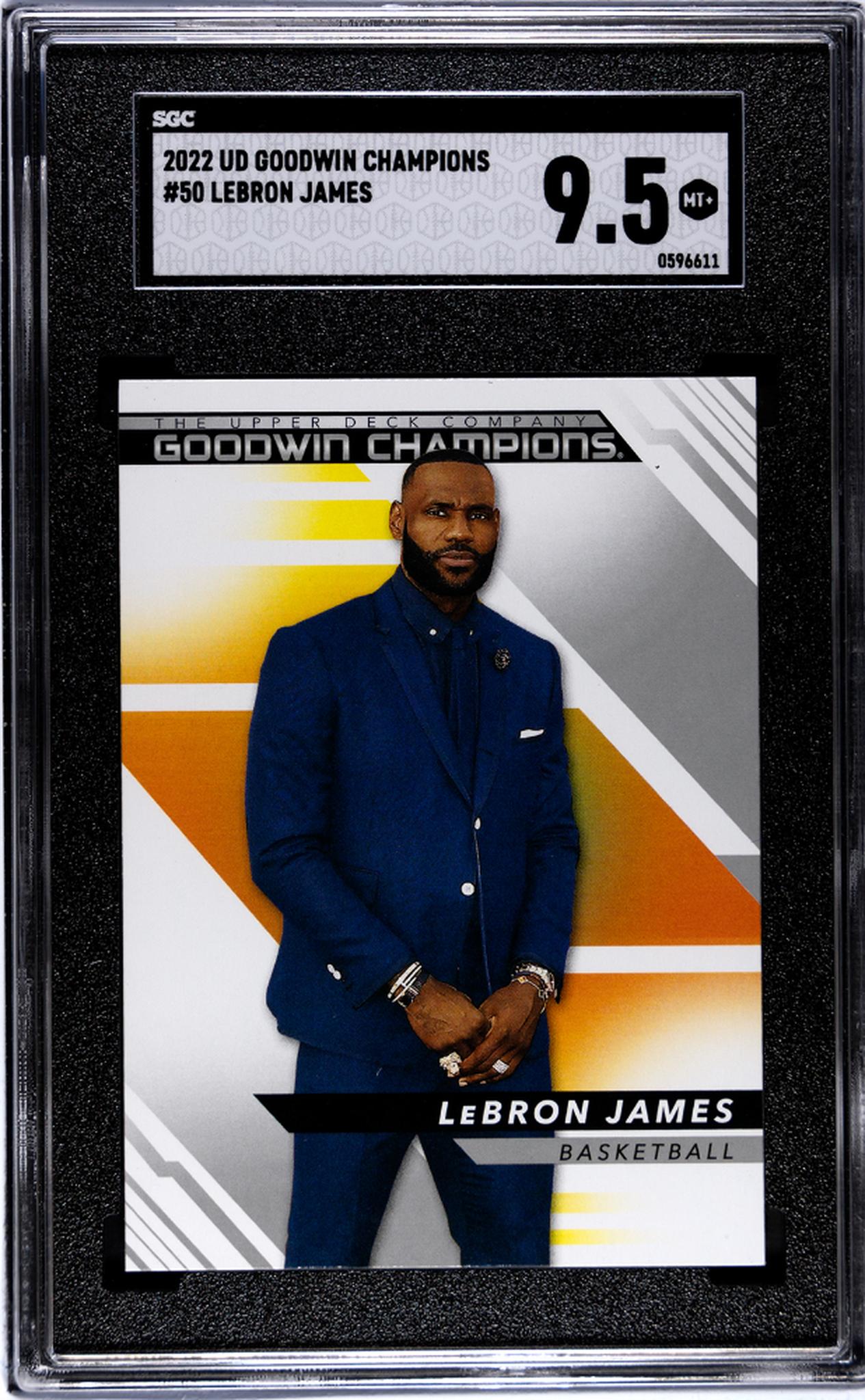 2022 Upper Deck Goodwin Champions #50 Lebron James SGC 9.5