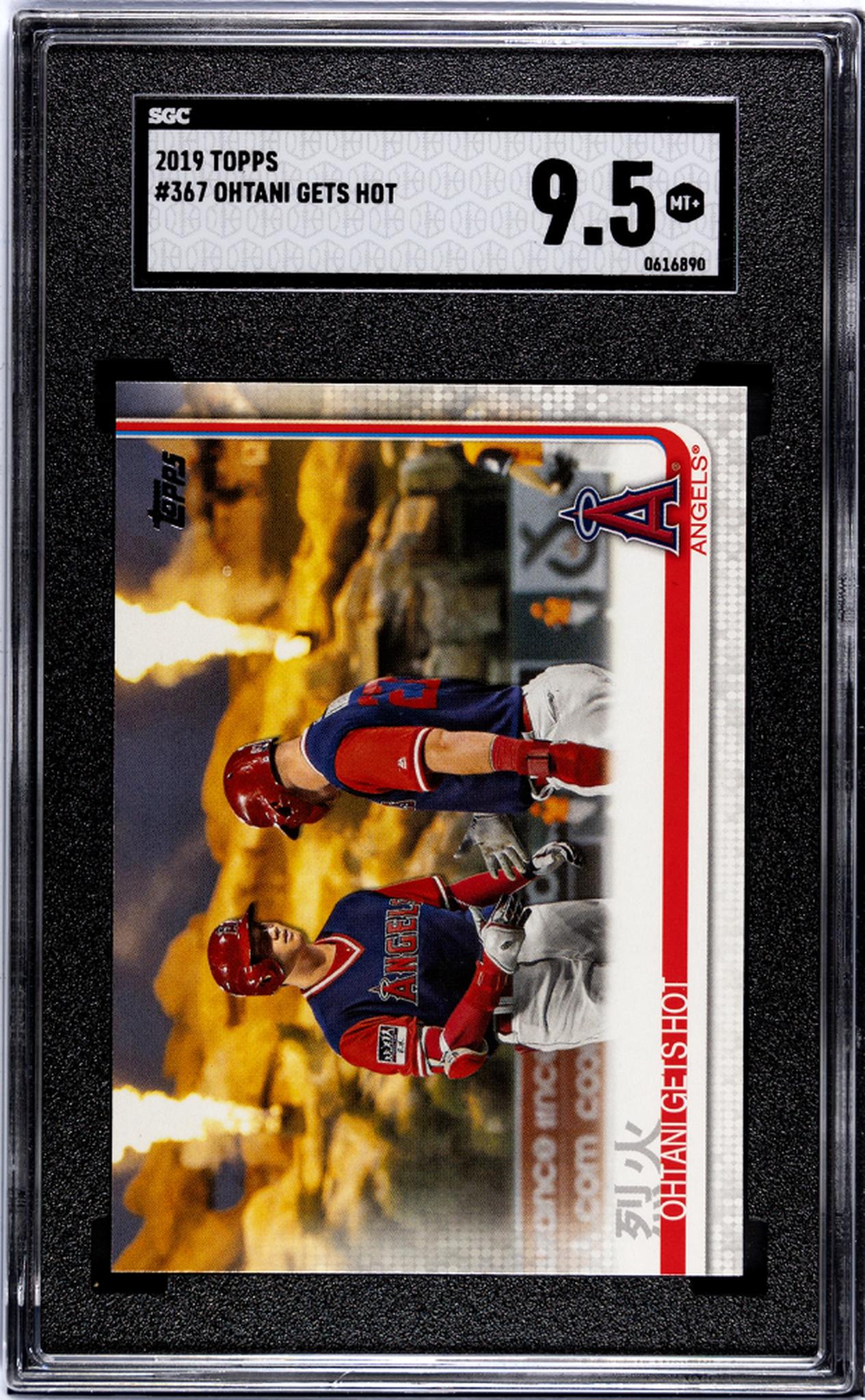 2019 Topps Ohtani Gets Hot #367 SGC 9.5