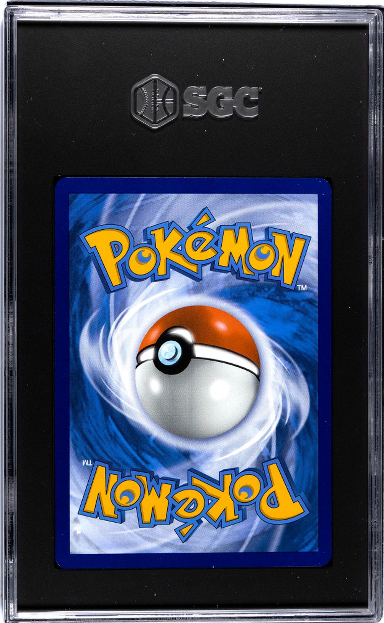 2025 Pokemon Journey Together #167 N's Reshiram Enhanced Booster Box Topper SGC 9.5