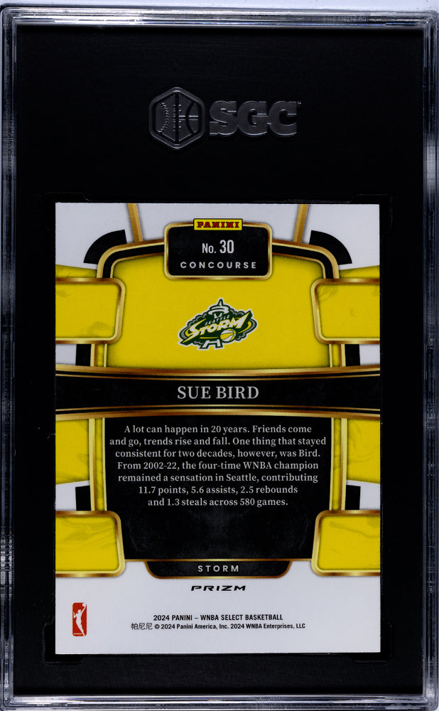 2024 Select #30 Sue Bird Concourse SGC 9.5