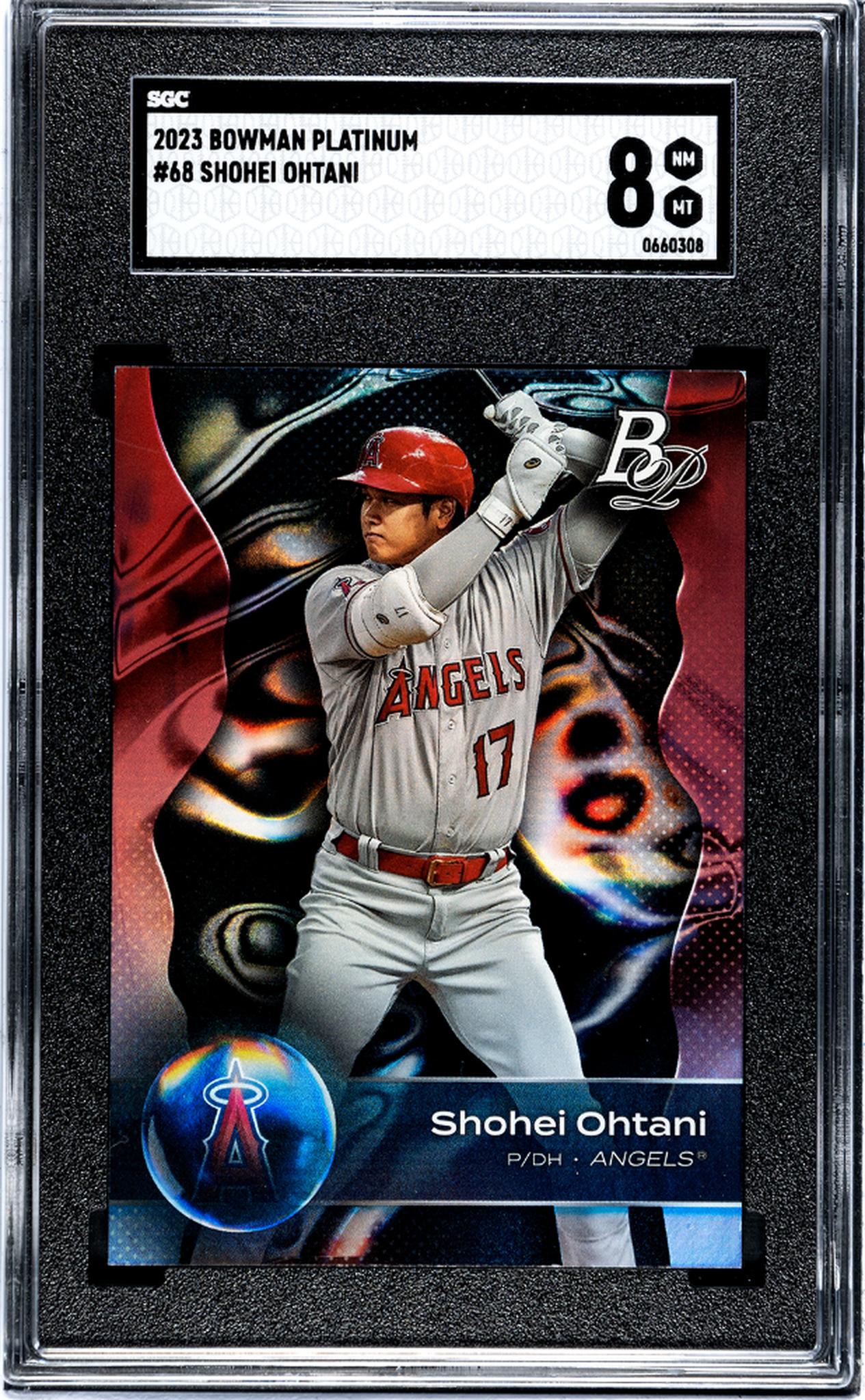 2023 Bowman Platinum #68 Shohei Ohtani SGC 8