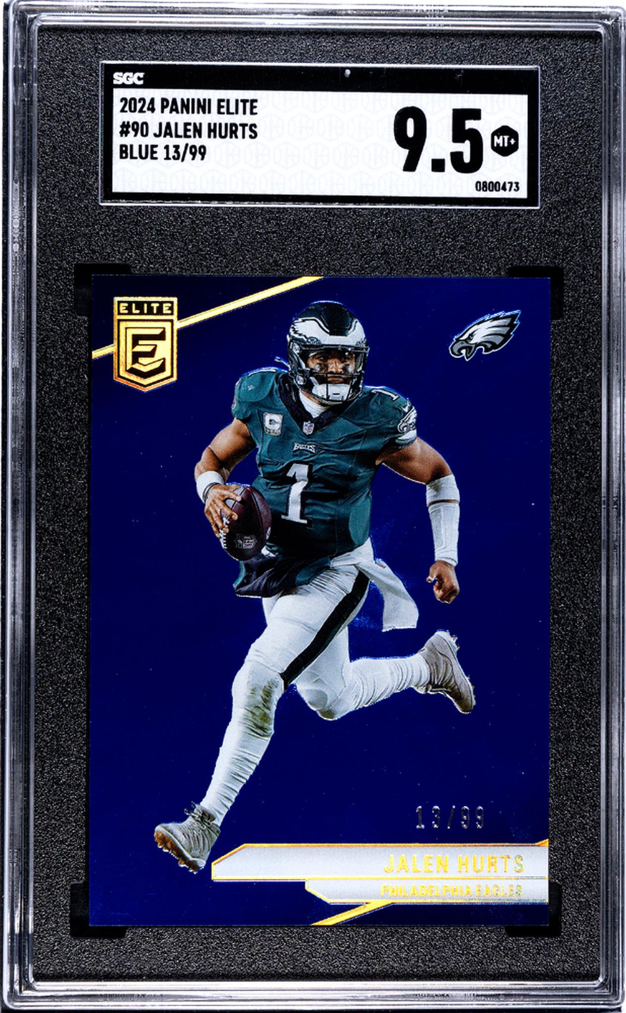 2024 Donruss Elite #90 Jalen Hurts /99 SGC 9.5