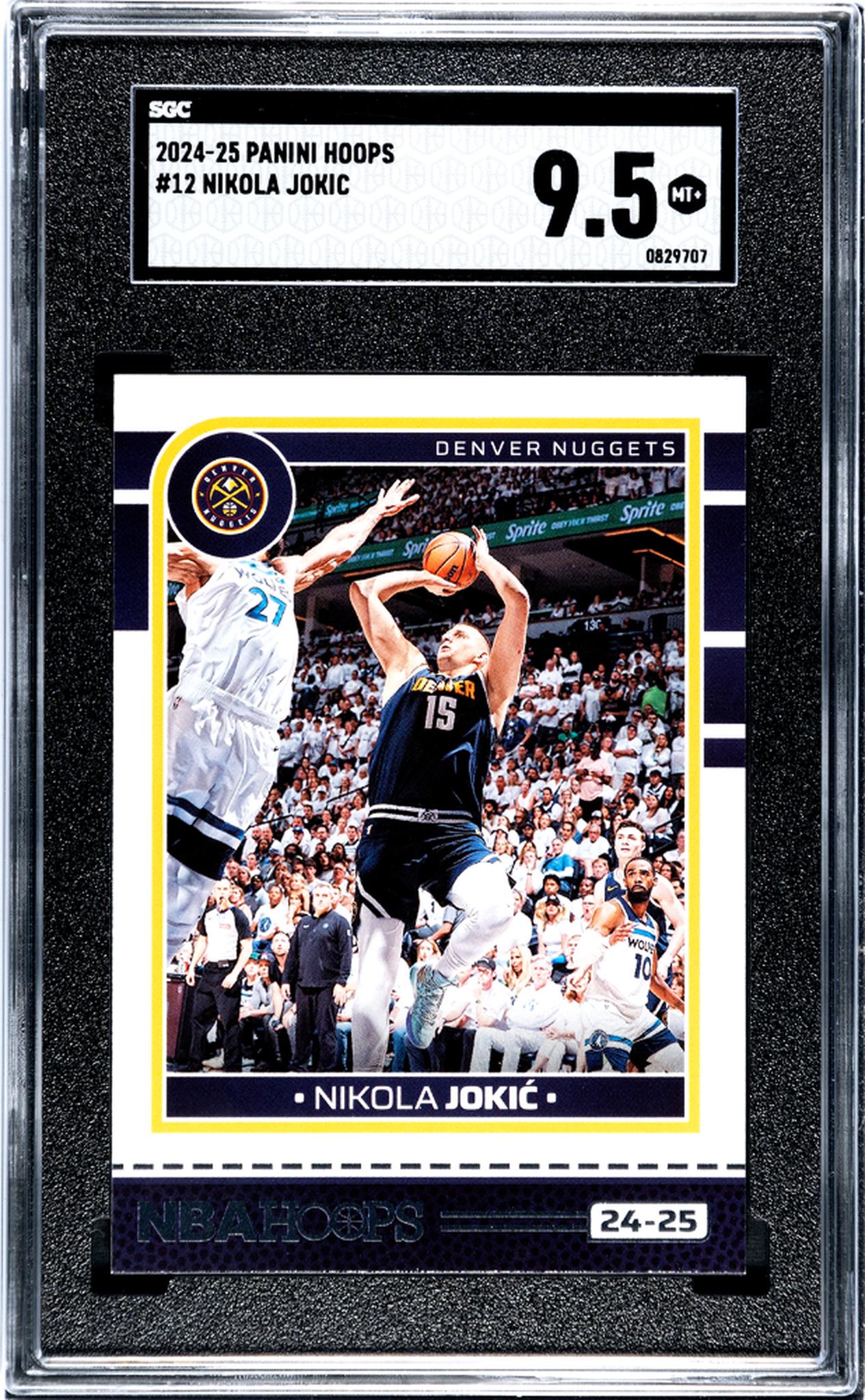 2024-25 Panini Hoops Nikola Jokic #12 SGC 9.5