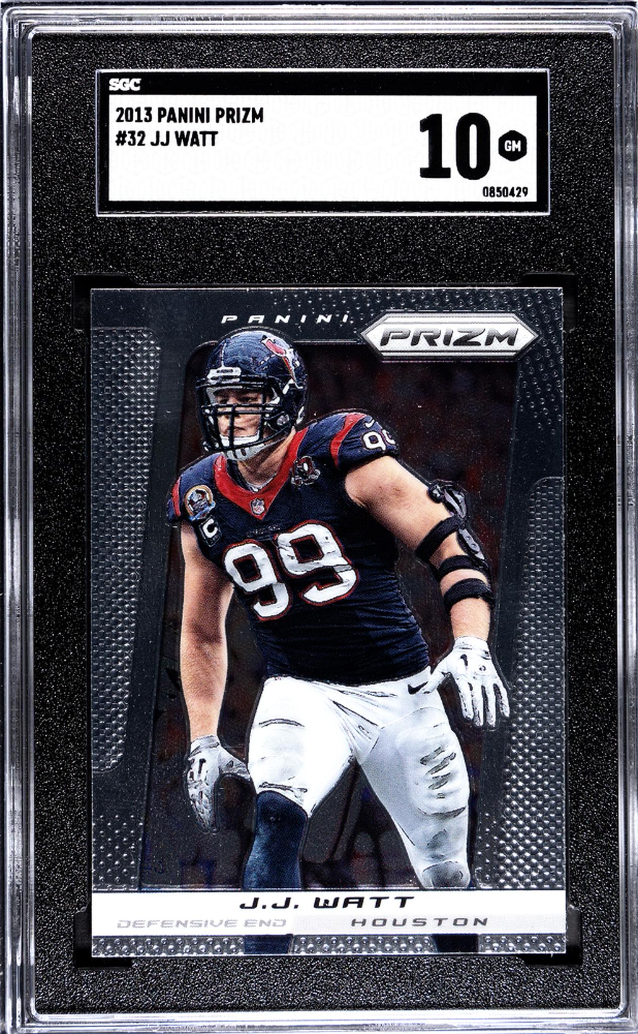 2013 Prizm #32 J.J. Watt SGC 10