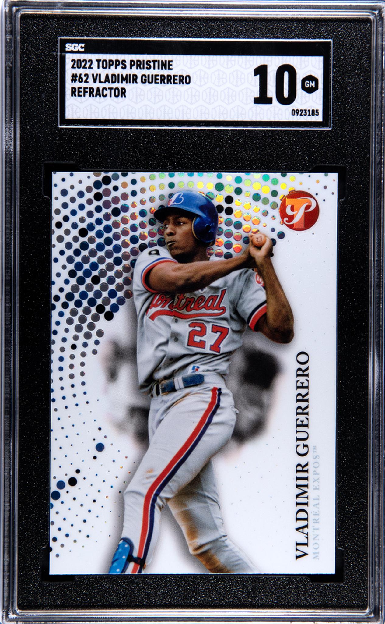 2022 Topps Pristine #62 Vladimir Guerrero SGC 10