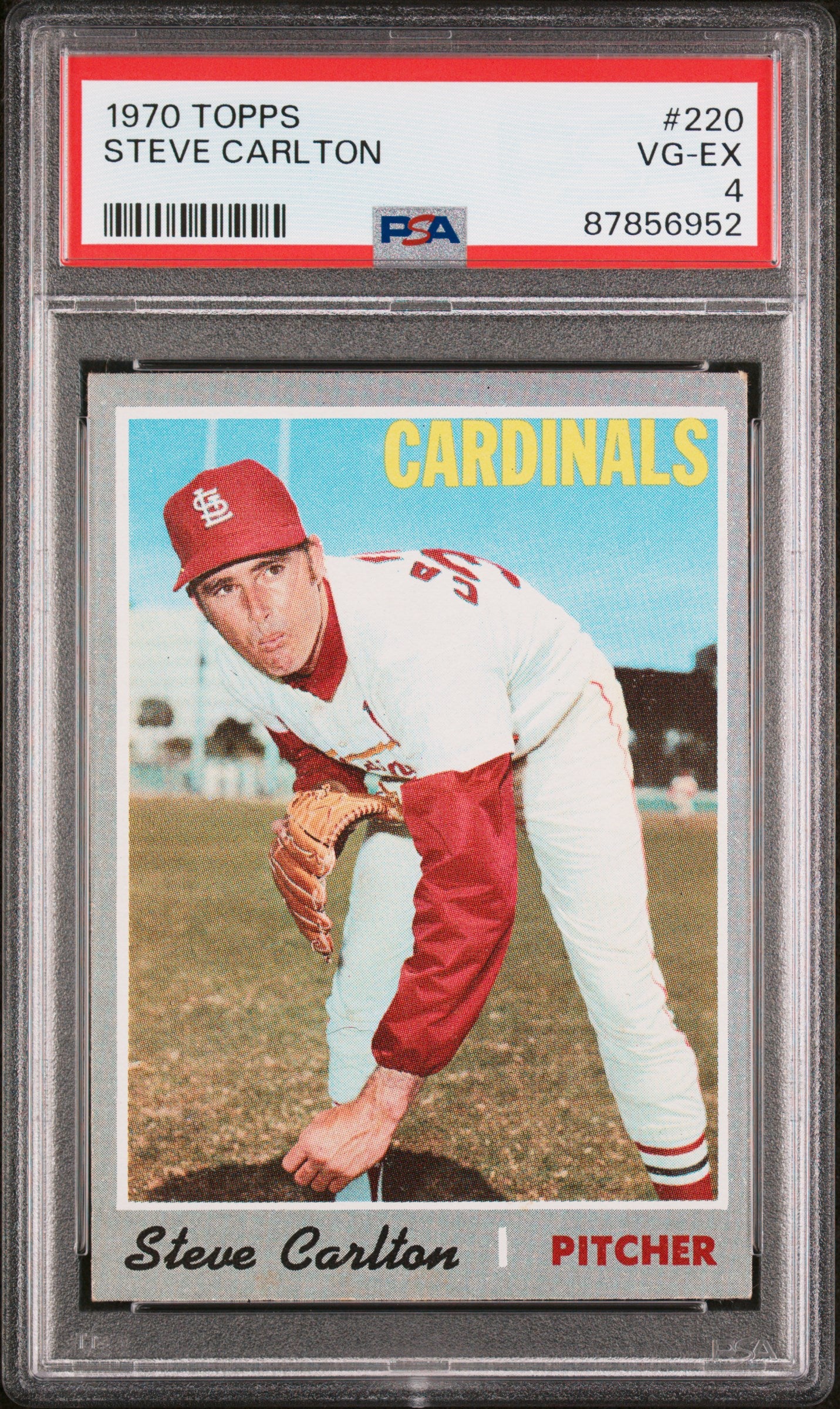 1970 Topps #220 Steve Carlton PSA 4