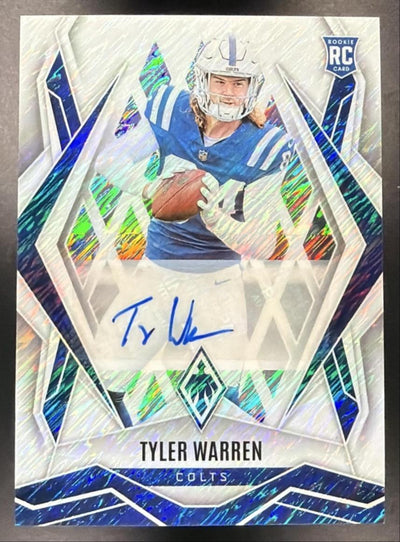 2025 Panini Phoenix Tyler Warren #185 Rookie Auto