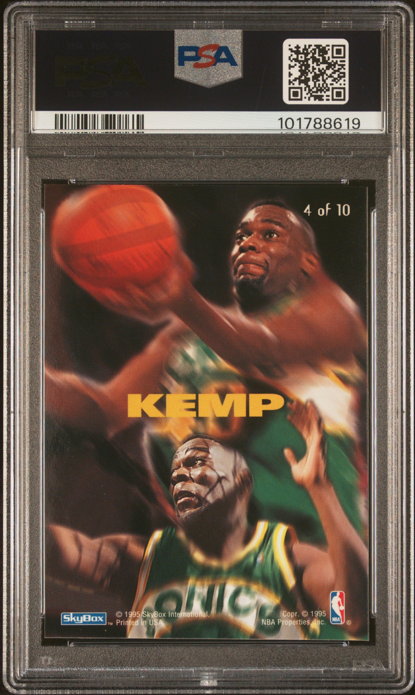 1994 Emotion #4 Shawn Kemp N-Tense PSA 8