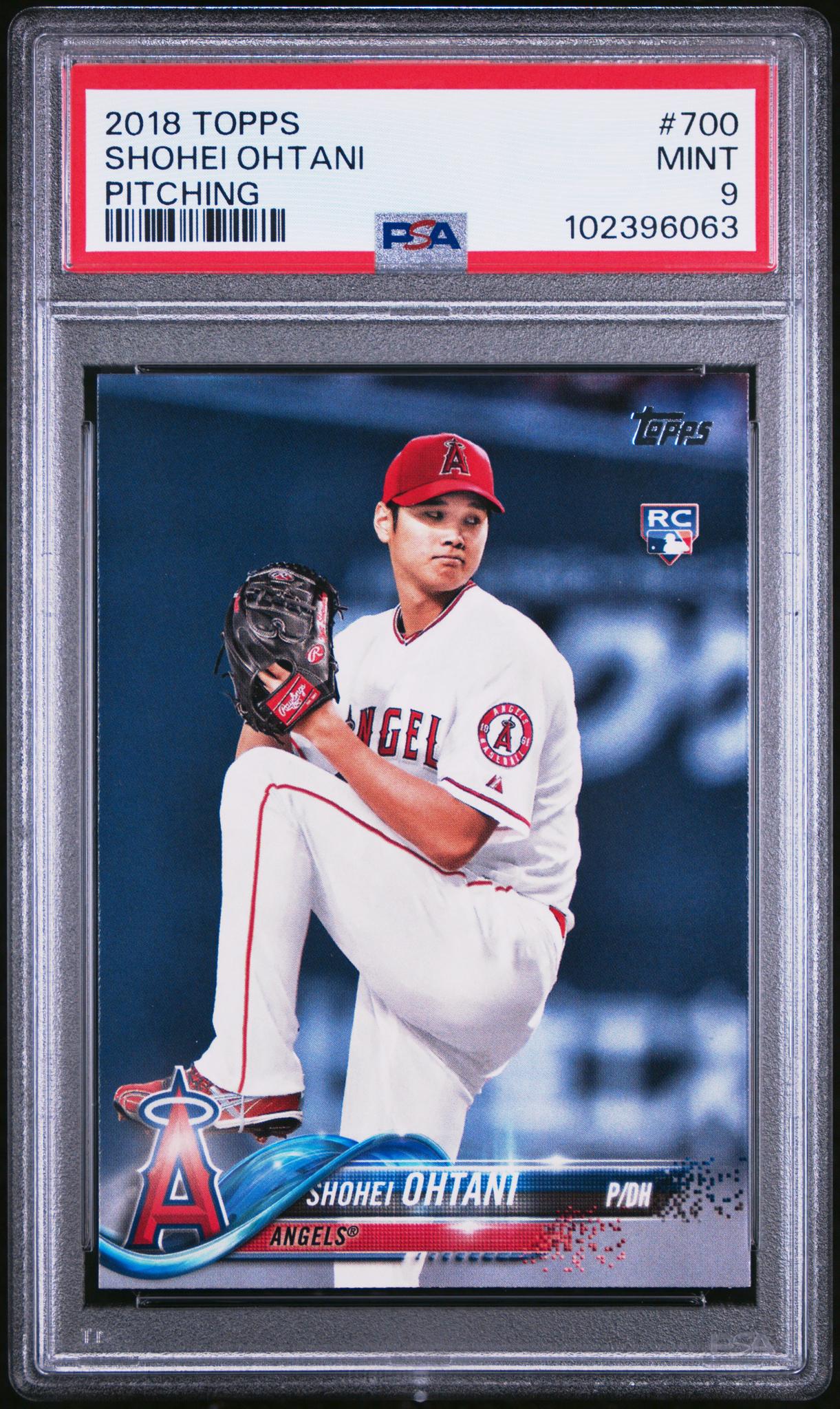 2018 Topps Series 2 Shohei Ohtani #700 RC PSA 9