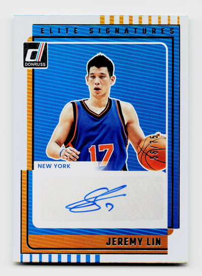 2025-26 Donruss Elite Signatures Jeremy Lin Auto #ES-LIN /75