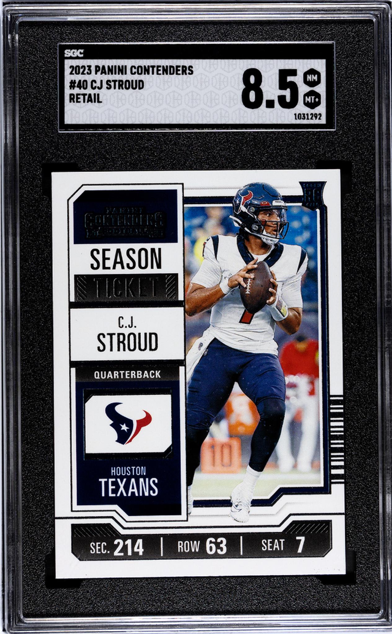 2023 Contenders #40 C.J. Stroud SGC 8.5