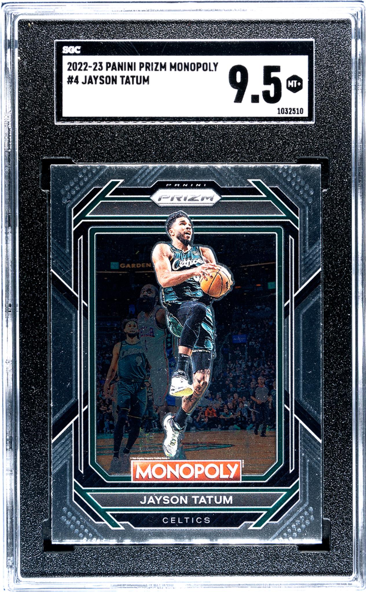2022-23 Panini Prizm Monopoly #4 Jayson Tatum SGC 9.5
