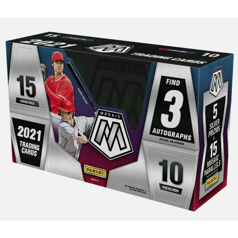 2021 Panini Mosaic Baseball Hobby Box