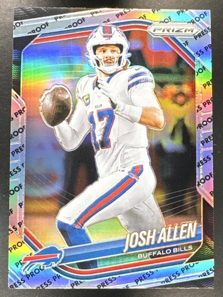 2025 Prizm #167 Josh Allen Press Proof SSP