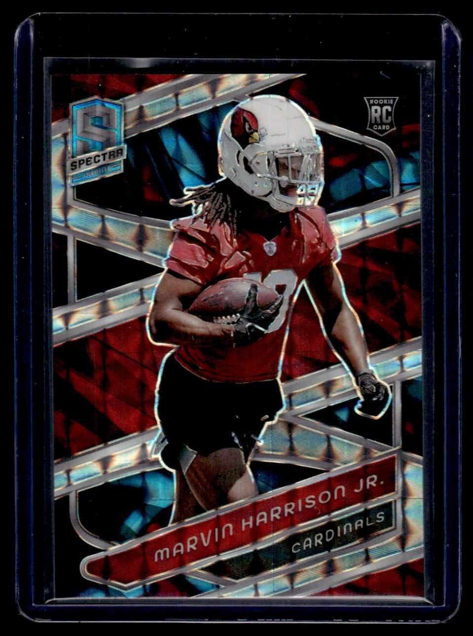 2024 Panini Spectra Neon Blue Marvin Harrison Jr. #4 RC /60