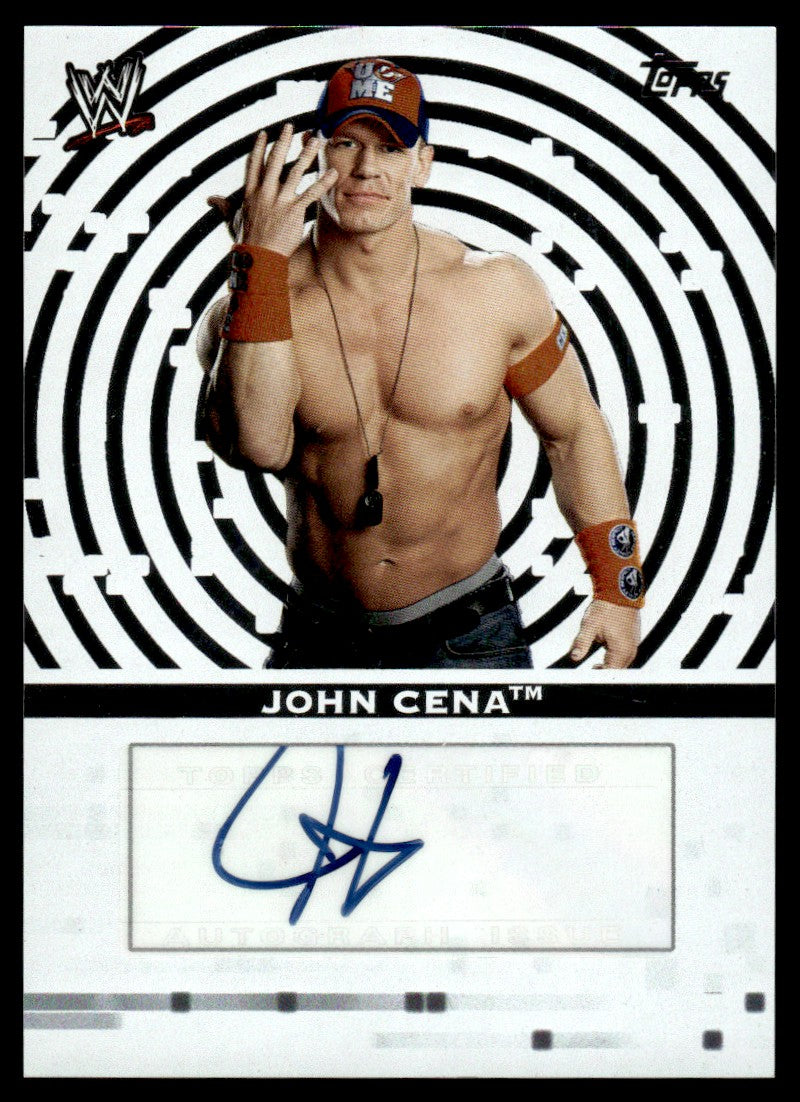 2010 Topps A-JC John Cena Auto
