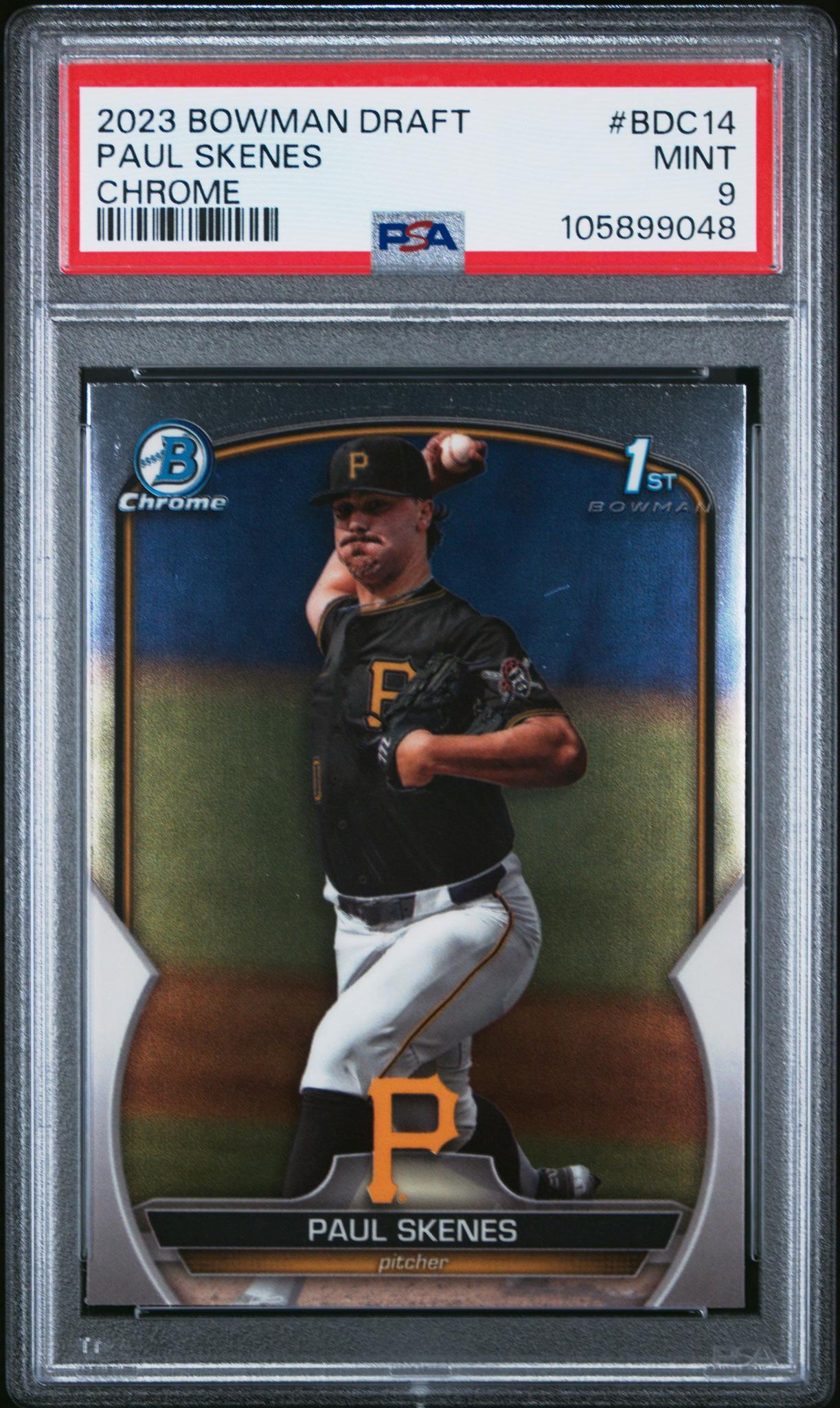 2023 Bowman Draft Chrome Paul Skenes #BDC14 PSA 9