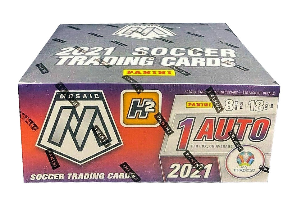 2020-21 Panini Mosaic UEFA Euro Soccer H2 Box