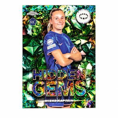 2025 Topps Chrome Hidden Gems Wieke Kaptein RC #HG-2