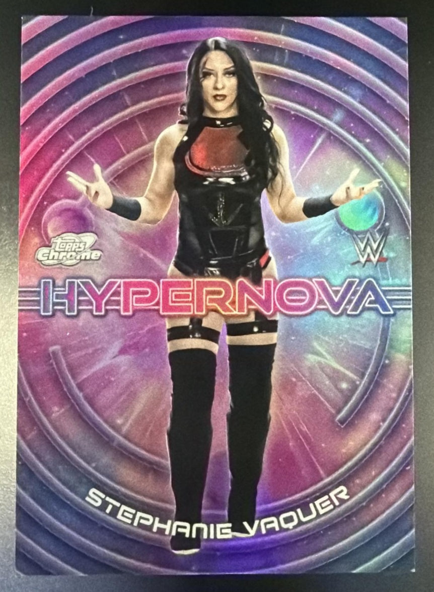 2026 Topps Chrome HN-10 Stephanie Vaquer Hypernova SSP