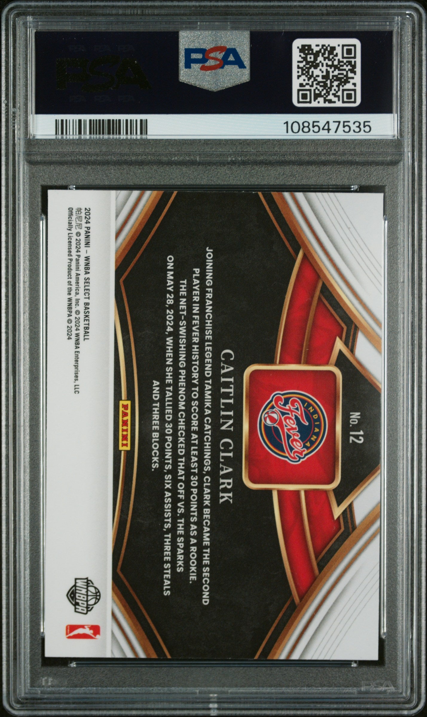 2023 Panini Donruss Optic #235 Jack Campbell Shield PSA 9