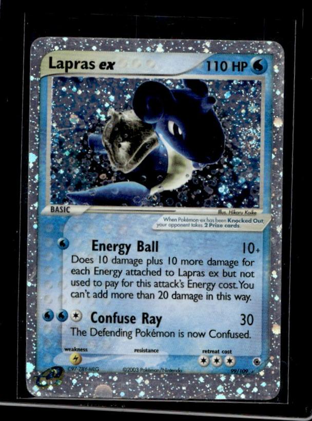 2003 Nintendo Pokémon 99/109 Lapras ex
