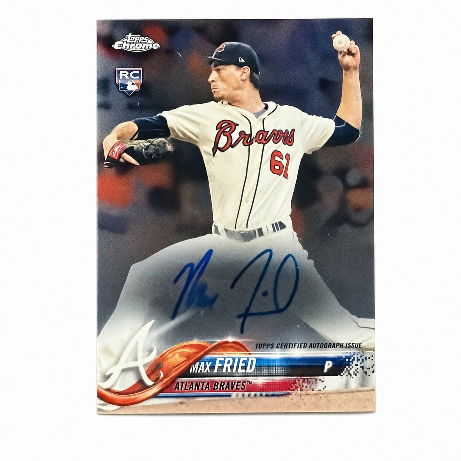 2018 Topps Chrome Max Fried Rookie RC Auto