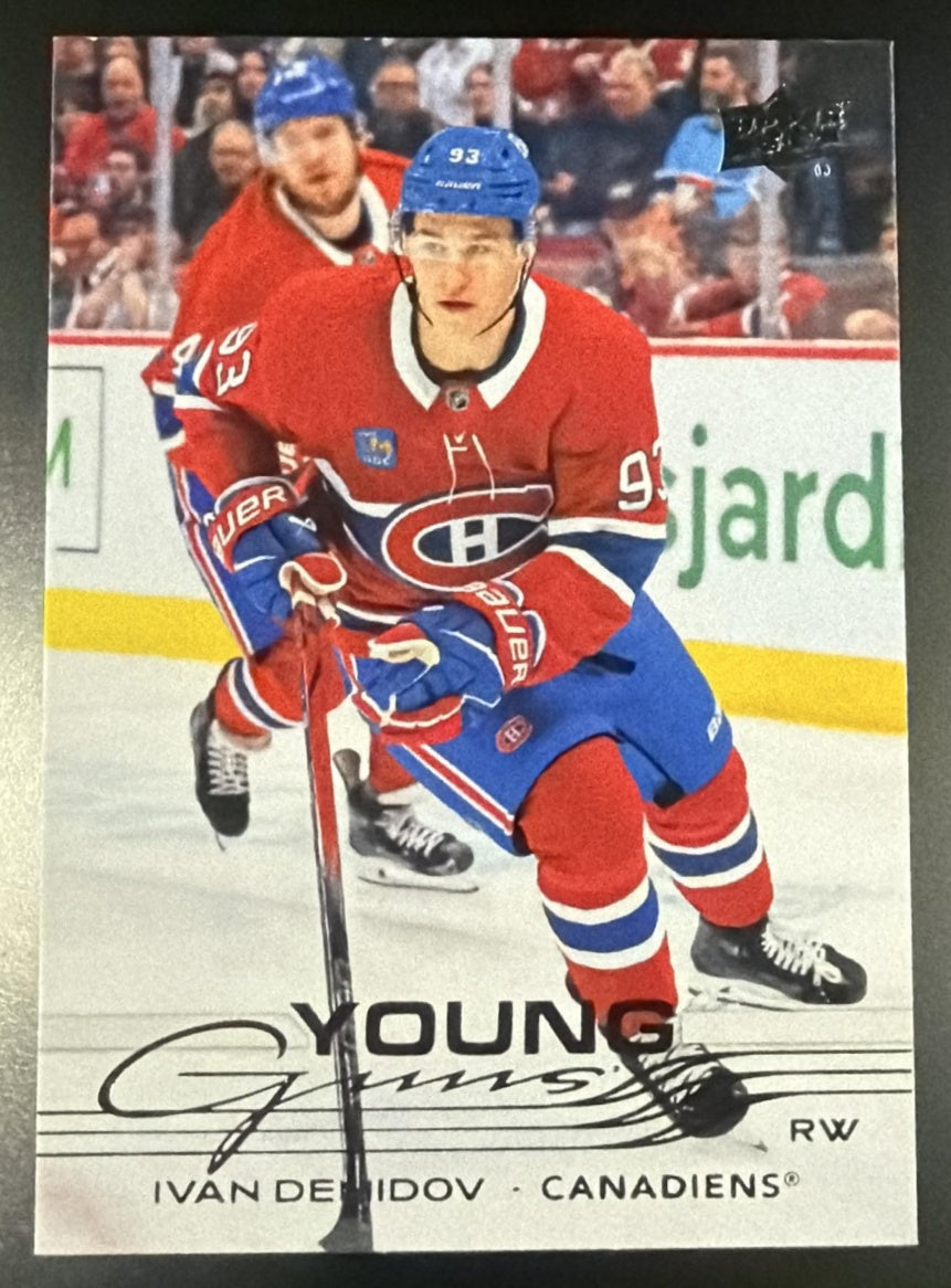2025-26 Upper Deck 205 Ivan Demidov Young Guns Rookie RC
