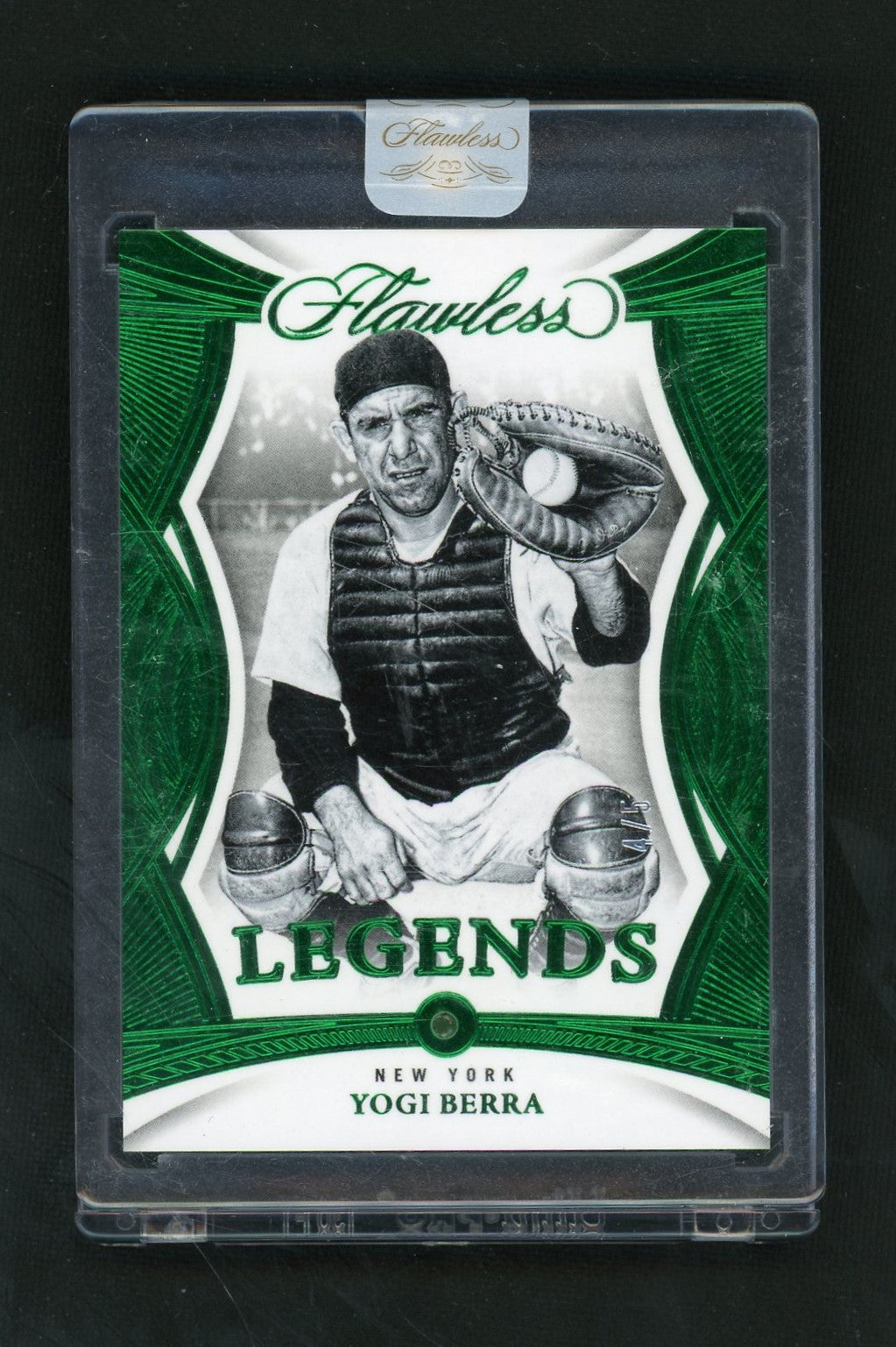 2025 Flawless #82 Yogi Berra Legends Emerald Gem /5