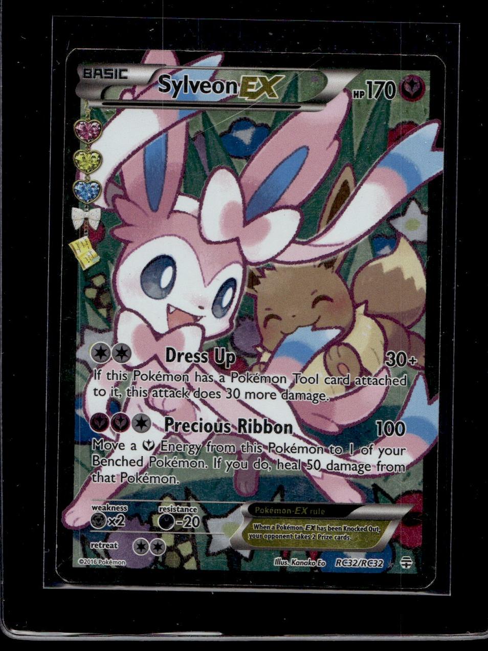2016 Pokémon XY Generations Radiant Collection Full Art Sylveon #RC32/RC32 EX