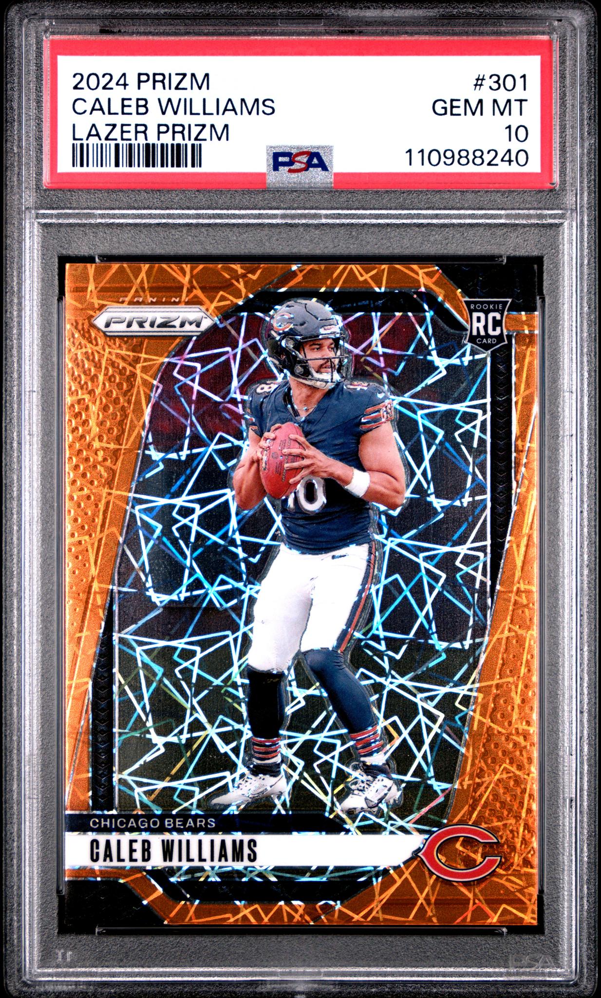 2024 Prizm #301 Caleb Williams PSA 10