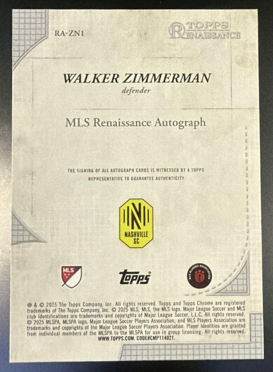 2025 Renaissance RA-ZN1 Walker Zimmerman Auto /10