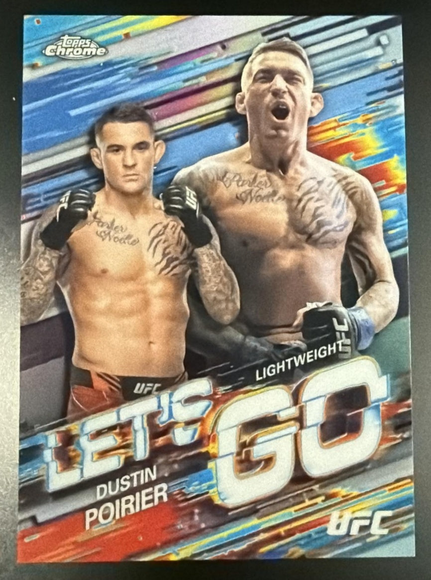 2026 Topps Chrome LG-1 Dustin Poirier SSP