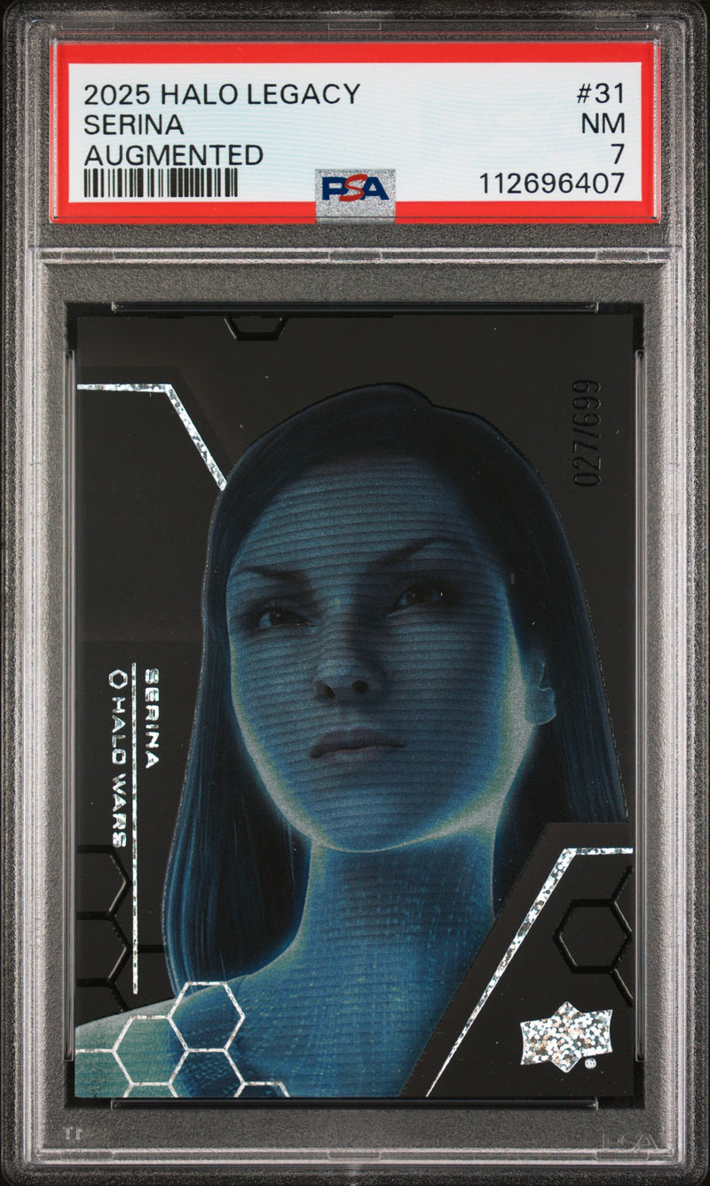 2025 Upper Deck Halo Legacy Collection Augmented Serina #31 /699 PSA 7