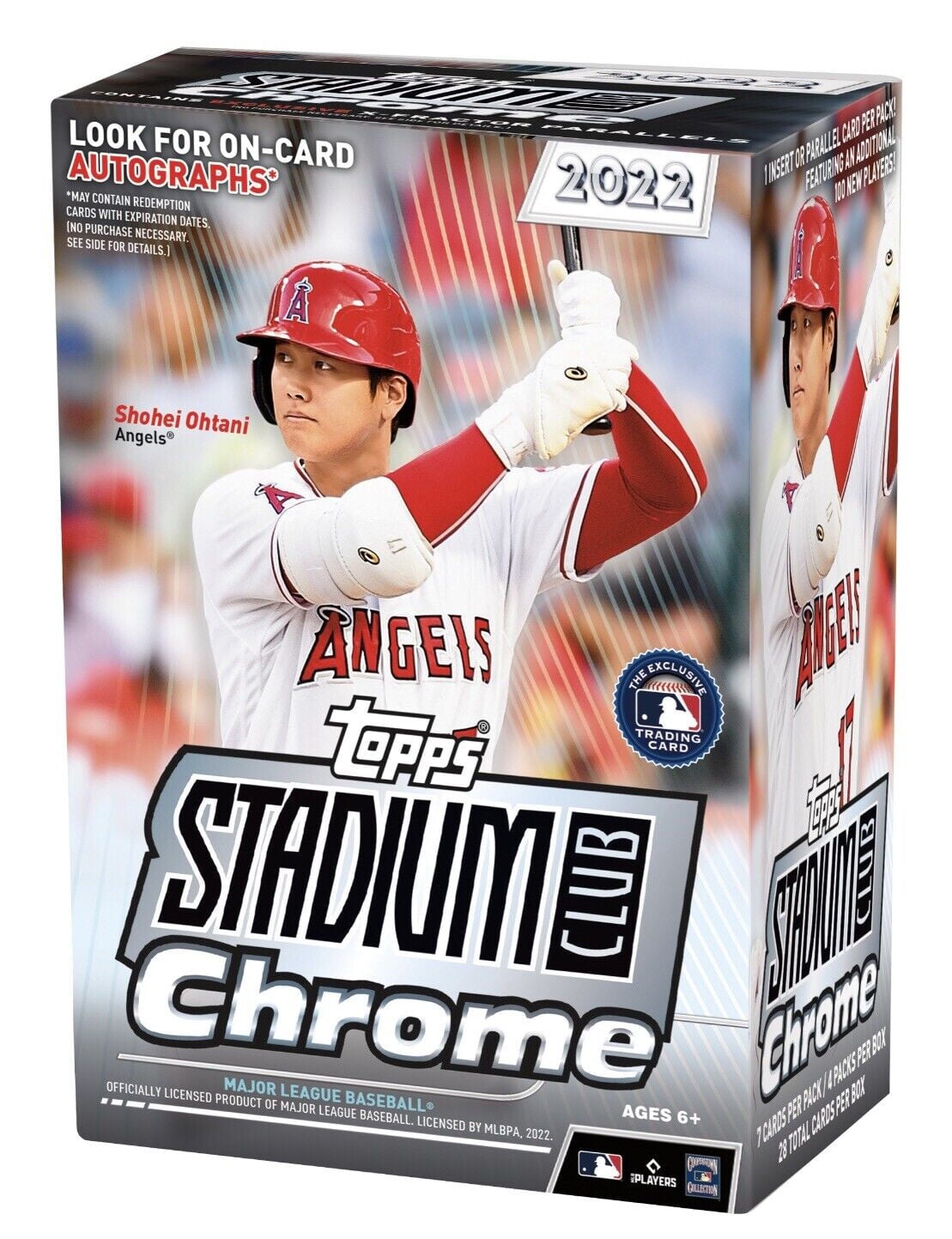 2022 Topps Stadium Club Chrome Baseball blaster Box