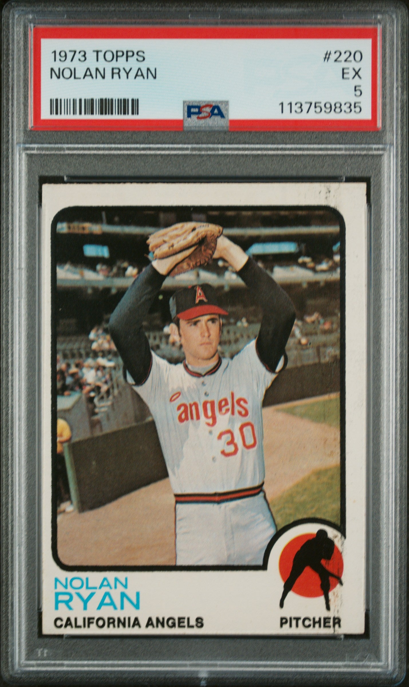 1973 Topps Nolan Ryan #220 PSA 5