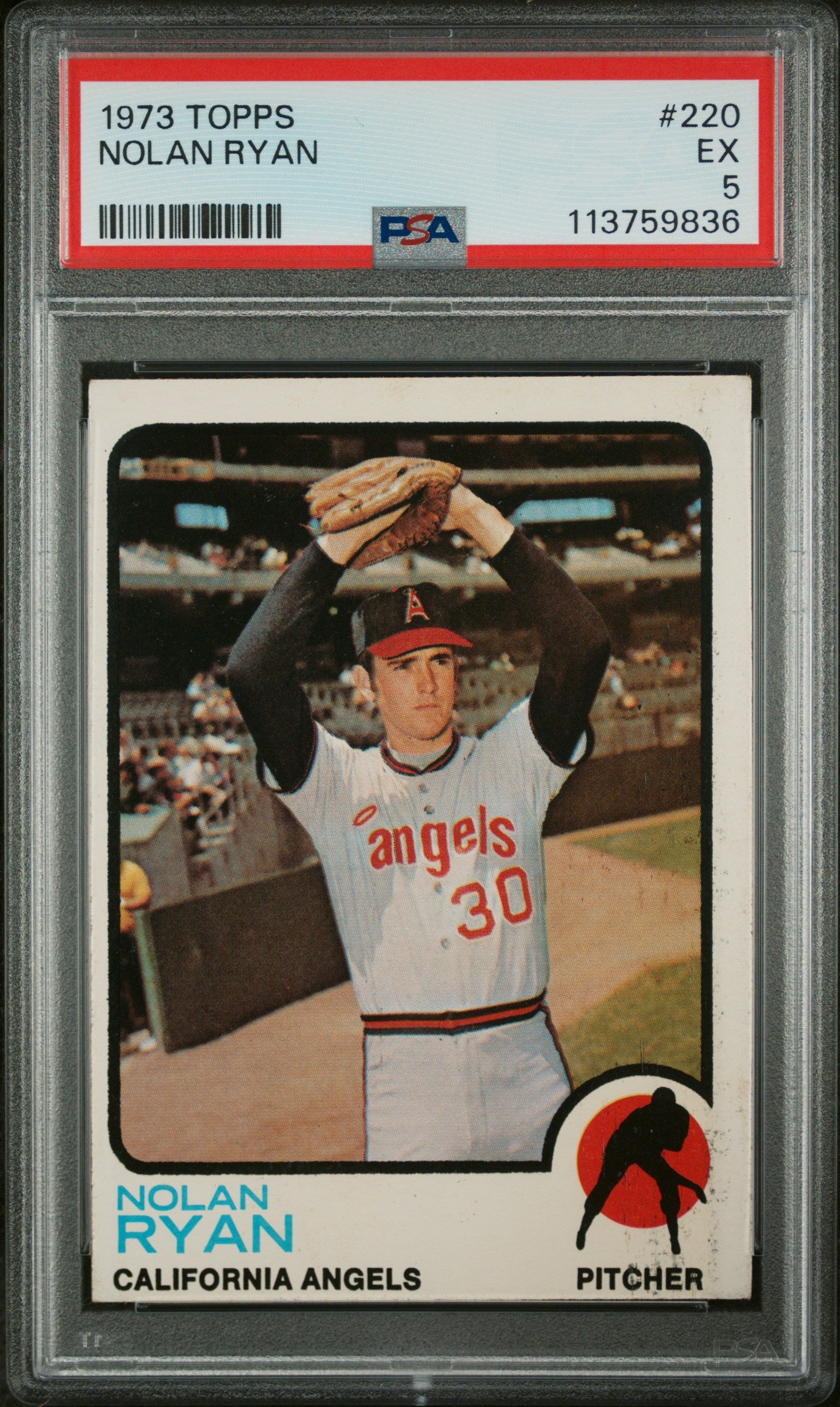 1973 Topps Nolan Ryan #220 PSA 5