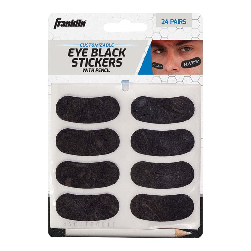 Franklin Sports Eye Black Stickers - Black