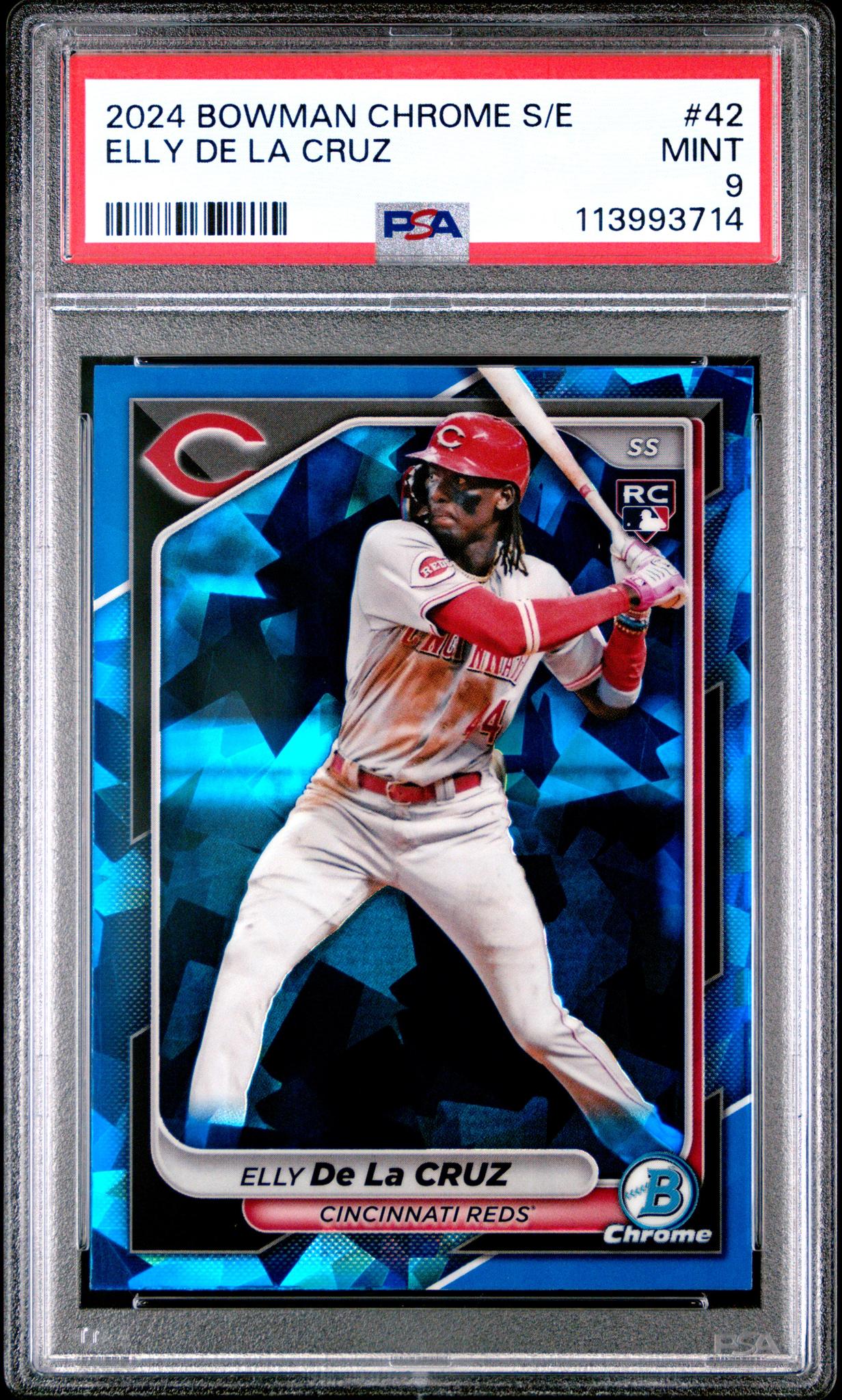 2024 Bowman Chrome #42 Elly De La Cruz PSA 9