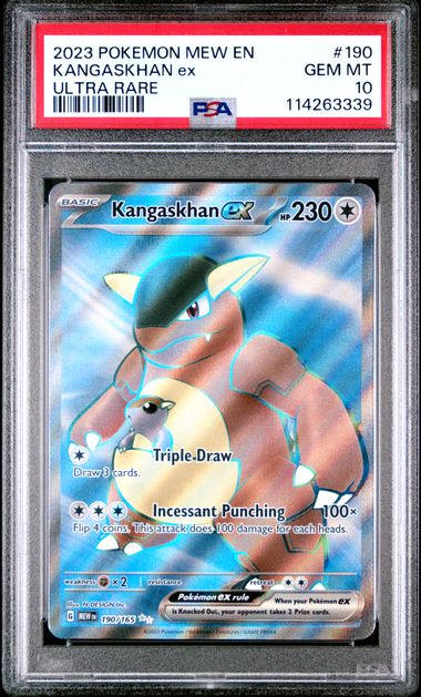2023 Pokemon #190 Kangaskhan PSA 10