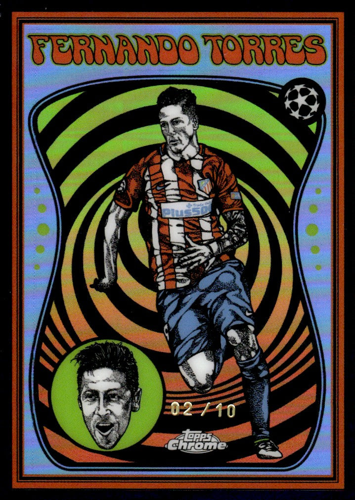 2026 Topps Chrome /10 Fernando Torres Ultra Violet SSP