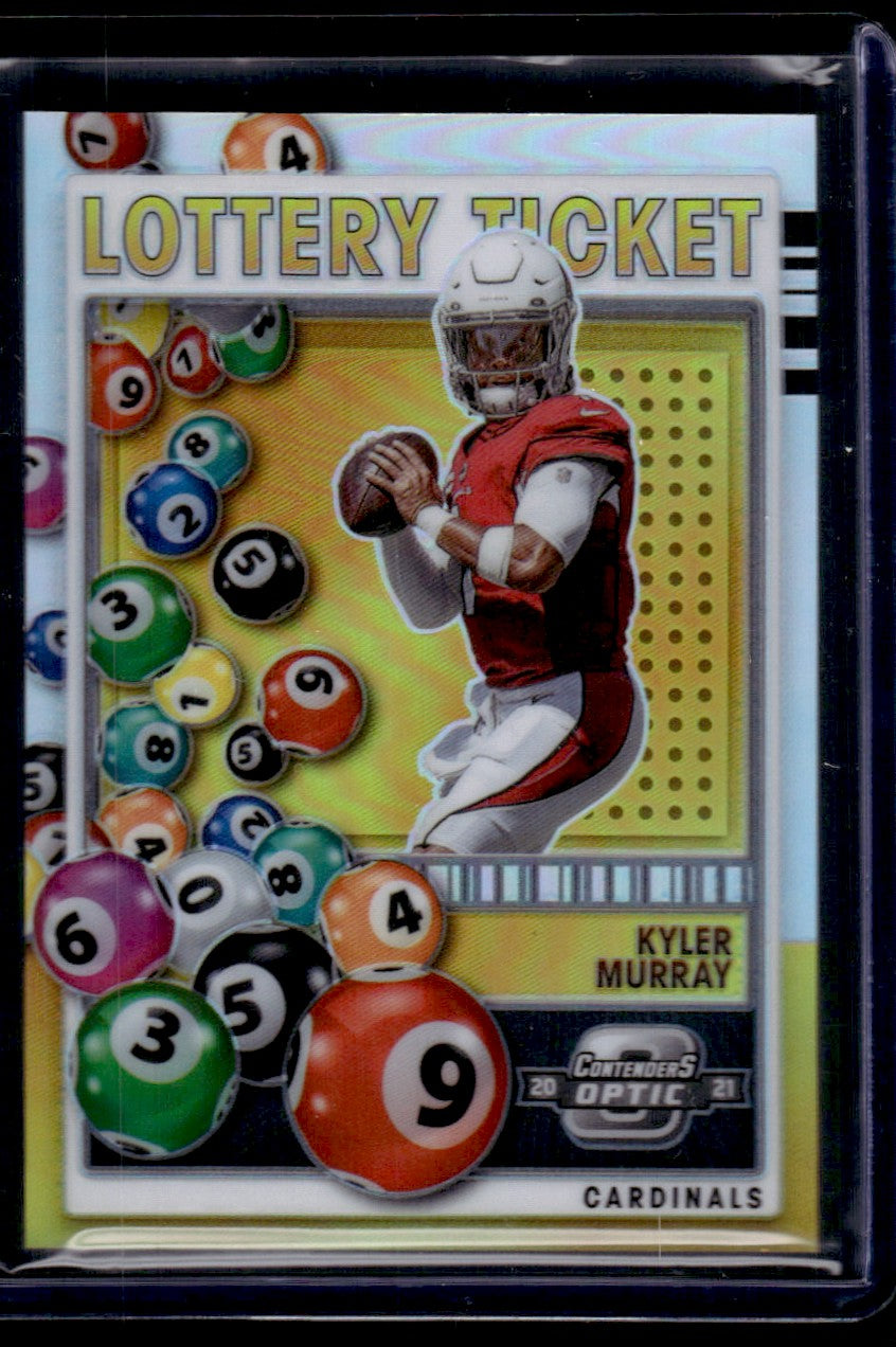 2021 Panini Contenders Optic LT-KMU Kyler Murray Lottery Ticket Prizm Arizona Cardinals