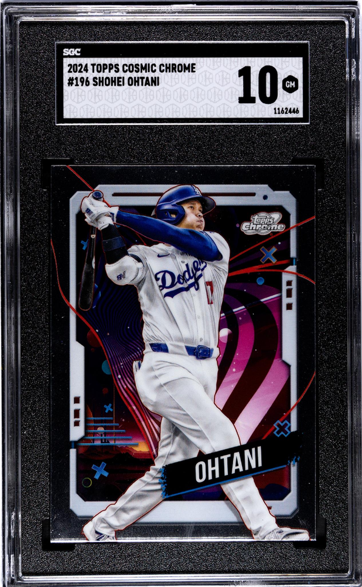 2024 Topps Cosmic Chrome Shohei Ohtani #196 SGC 10