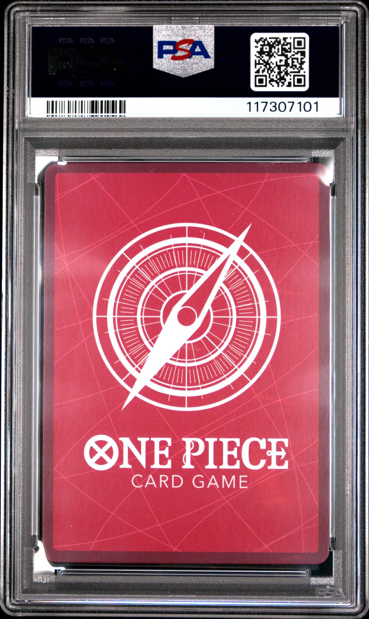 2024 Bandai One Piece OP07 EN Alternate Art Vegapunk #097 PSA 10