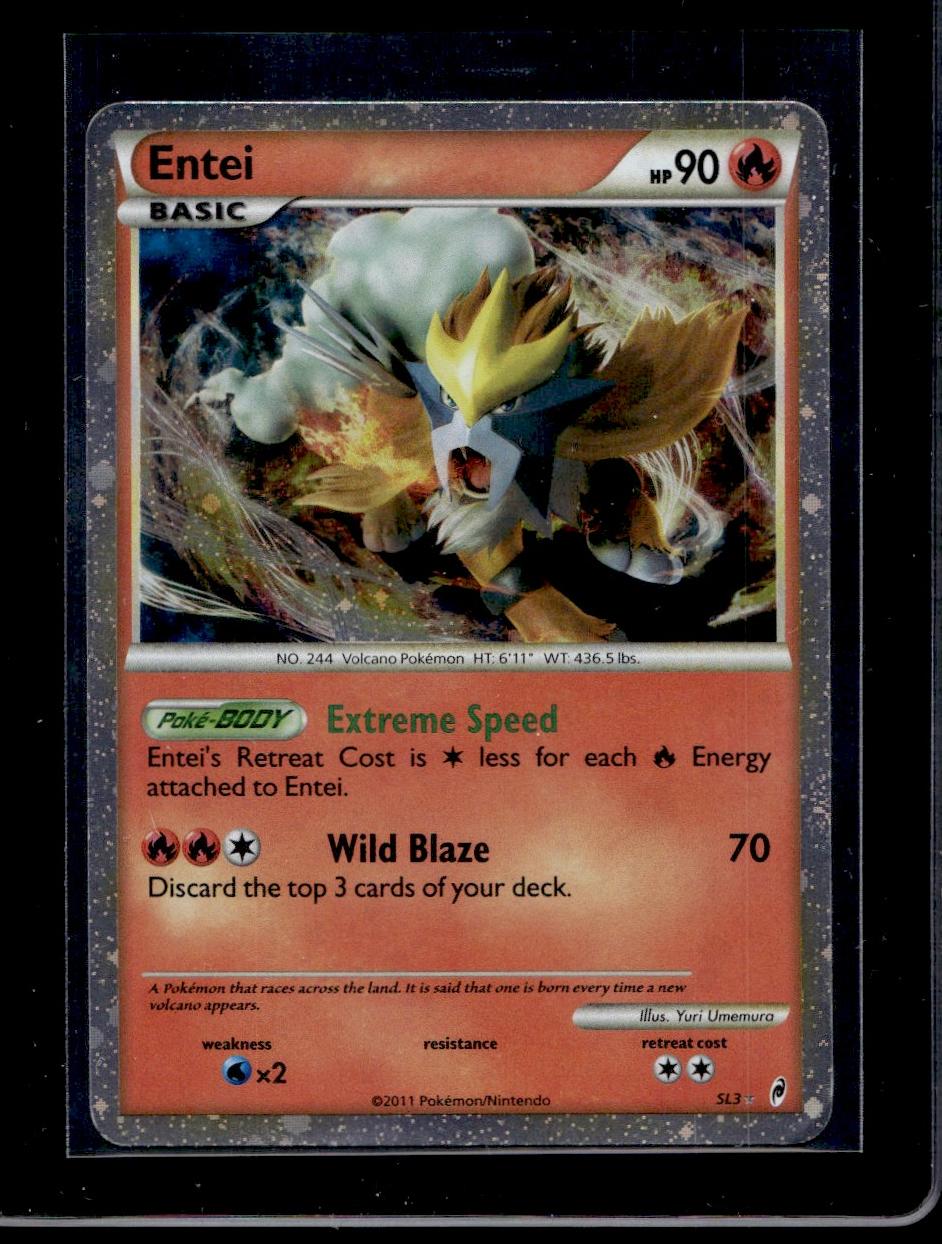 2011 Pokemon SL3 Entei
