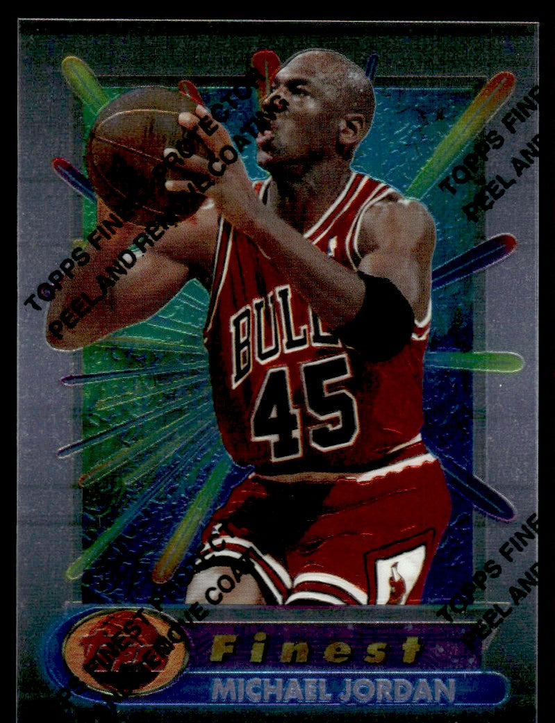 1994 Topps Finest 331 Michael Jordan Chicago Bulls